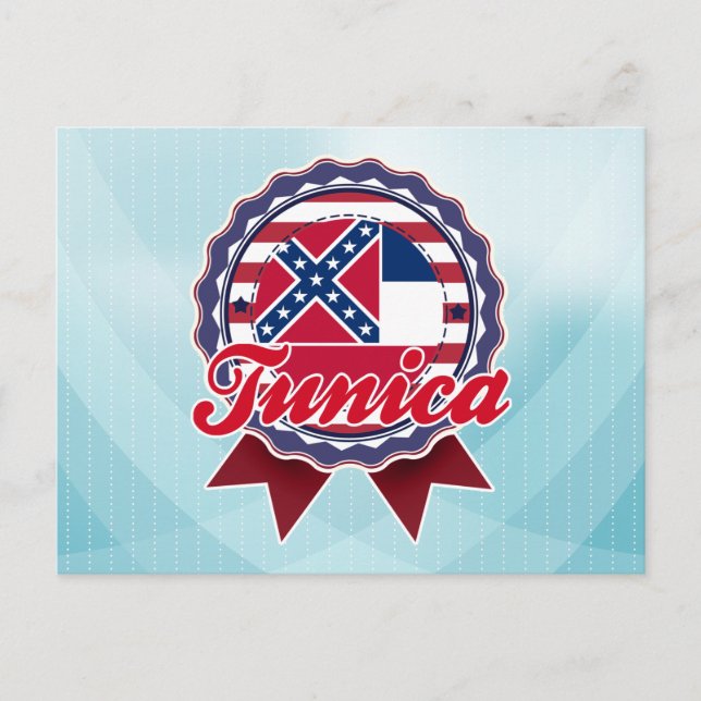 Tunica, MS Postkarte (Vorderseite)