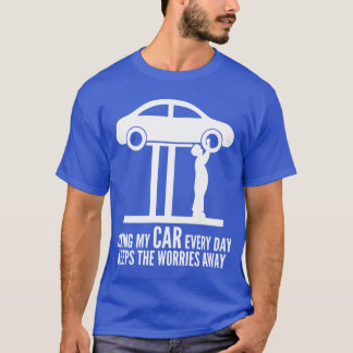 Tuning-Autotyp Mechaniker Motor retro vintage vint T-Shirt