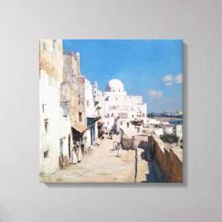 Tunis 1905 – Impressionist Travel Art from Tunisia Leinwanddruck