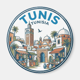 Tunis Tunesien Magnet