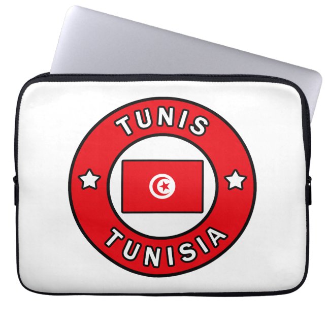 Tunis Tunis Laptopschutzhülle (Vorderseite)