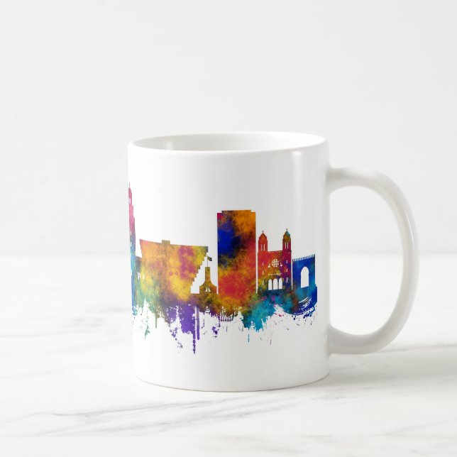 Tunis Tunis Skyline Kaffeetasse (Rechts)