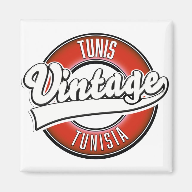 Tunis Tunis Vintages Logo Magnet (Vorne)