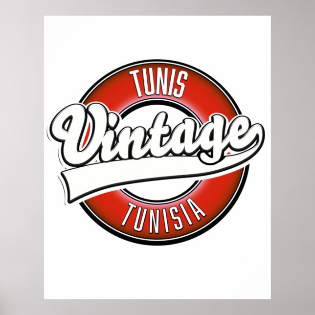 Tunis Tunis Vintages Logo Poster (Vorne)