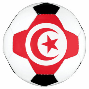 Tunisia-Flagge Fußball