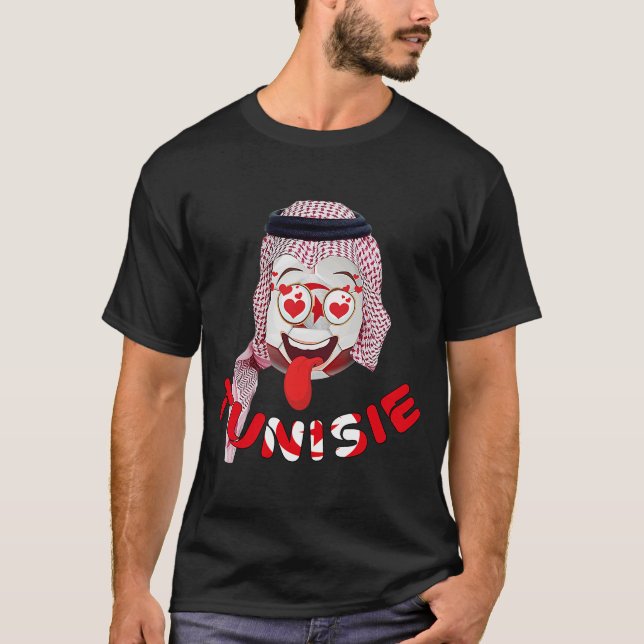 Tunisia Tunisia flag T-Shirt (Vorderseite)