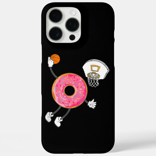 Tunking Donut Loch Essen Champ iPhone 16 Pro Max Hülle (Rückseite)