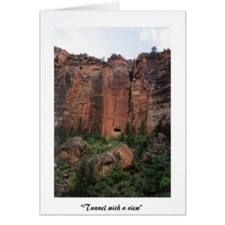 Tunnel avec vue