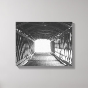 Tunnel des Lichts Leinwanddruck