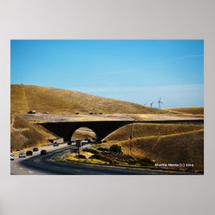 Tunnel durch poster