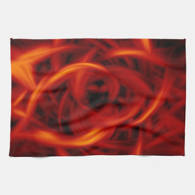 Tunnel-Feuer Geschirrtuch (Horizontal)