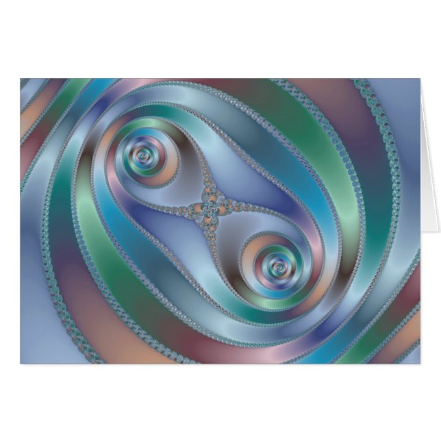 Tunnel fractionné - Carte Fractale (Devant horizontal)