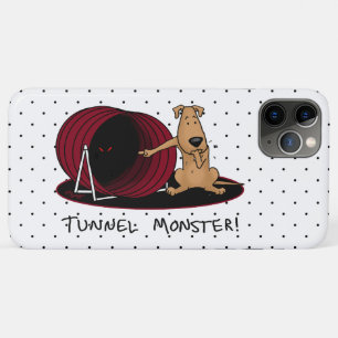 Tunnel Monster - Agility erschreckt nervösen Hund Case-Mate iPhone Hülle