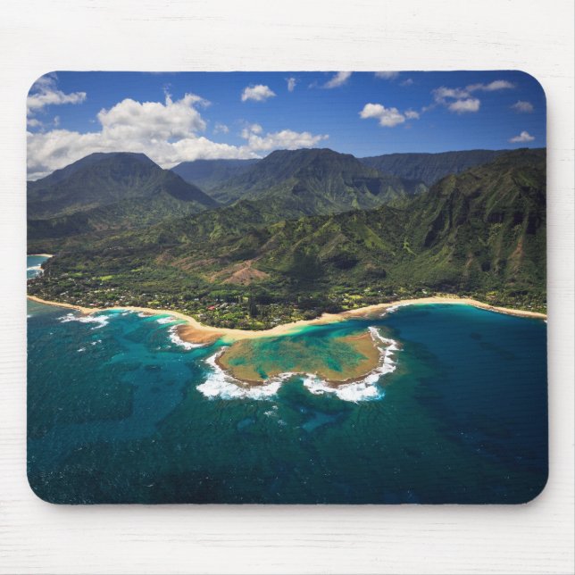 Tunnel-Riff auf der hawaiischen Insel von Kauai Mousepad (Vorne)