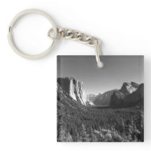 Tunnel View Yosemite Valley Photographie noir et b