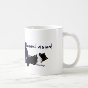 Tunnel-Visions-Tasse Kaffeetasse