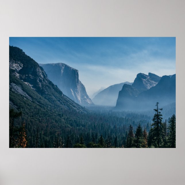 Tunnelansicht Yosemite Poster (Vorne)