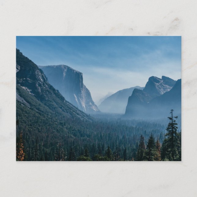 Tunnelansicht Yosemite Postkarte (Vorderseite)