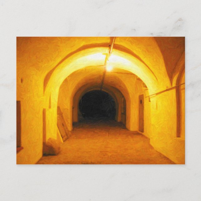 Tunnelpostkarte Postkarte (Vorderseite)