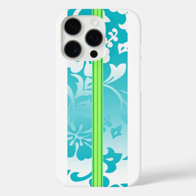 Tunnels Beach Hawaiian Surfboard iPhone 7 coque (Verso)