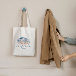 Tunnels Beach Kauai Seashells Tote Bag Tragetasche