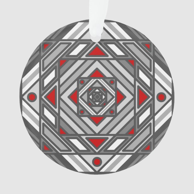 Tunnelvision Akrylornament Ornament (Vorderseite)