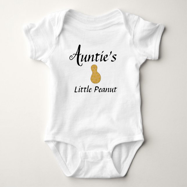 Tunt Little Peanut Niece Nephew Baby Strampler (Vorderseite)