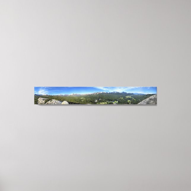 Tuolumne Meadows from Lembert Dome 3 - Yosemite Leinwanddruck (Vorderseite)