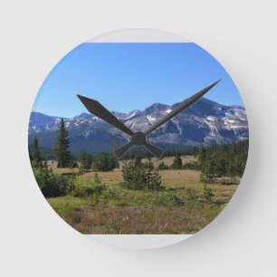 Tuolumne Meadows, Yosemite, CA Runde Wanduhr
