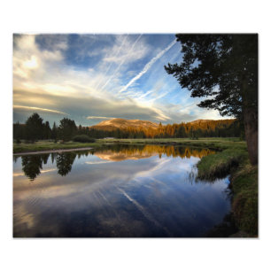 Tuolumne Meadows - Yosemite - John Muir Trail Fotodruck