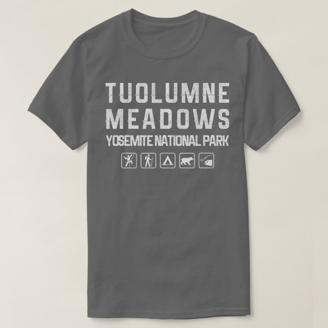 Tuolumne Meadows, Yosemite Outdoor  T-Shirt (Design vorne)