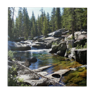 Tuolumne River in Tuolumne Meadows, Yosemite, CA Fliese