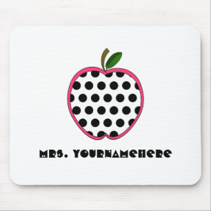 Tupfen-Apple-Lehrer Mousepad