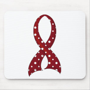 Tupfen-Band-Kopf-Hals-Karzinom Mousepad