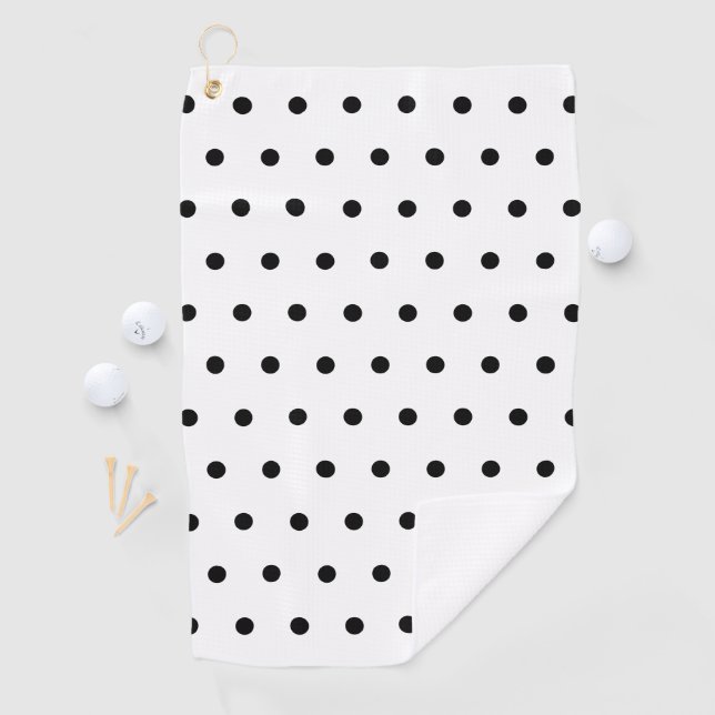 Tupfen Golfhandtuch (Insitu)