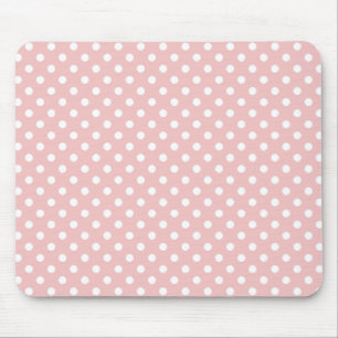Tupfen im Baby-Rosa Mousepad