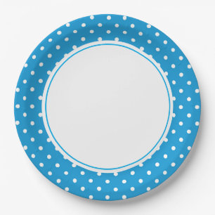 Tupfen-Papierplatten Pappteller