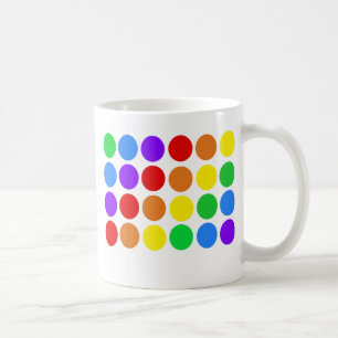 Tupfen-Regenbogen - Englische Teetasse