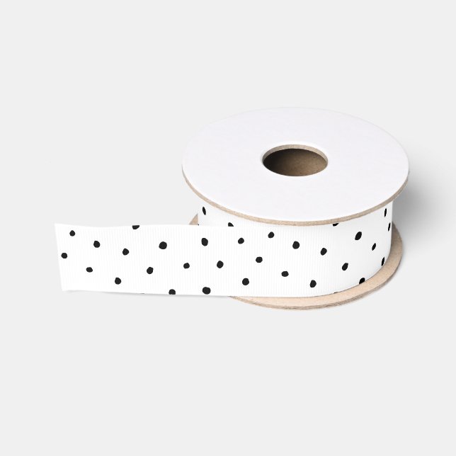 Tupfen Ripsband (Spule)
