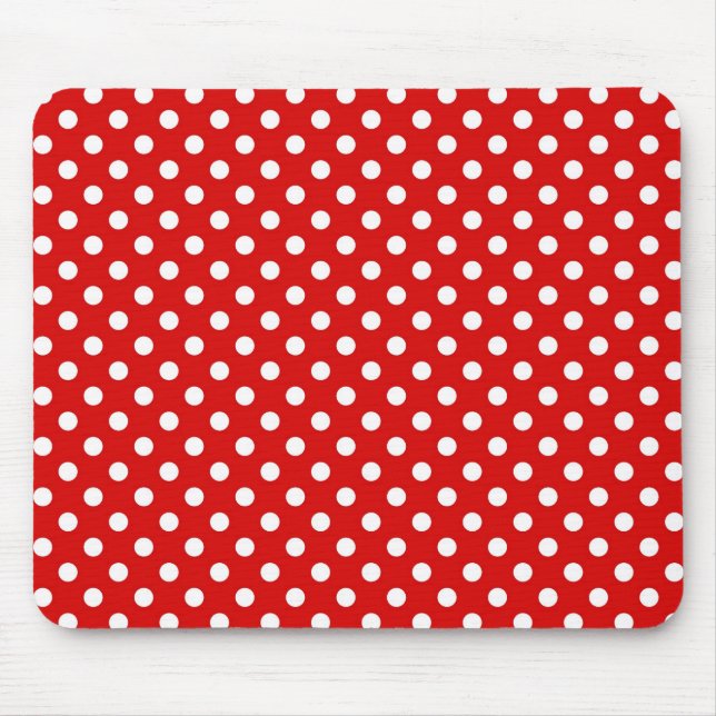 Tupfenhintergrund Mousepad (Vorne)