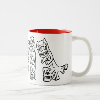Tupilak-Tasse Zweifarbige Tasse