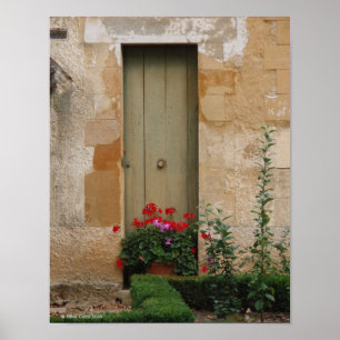 Tür in Versailles Print Poster