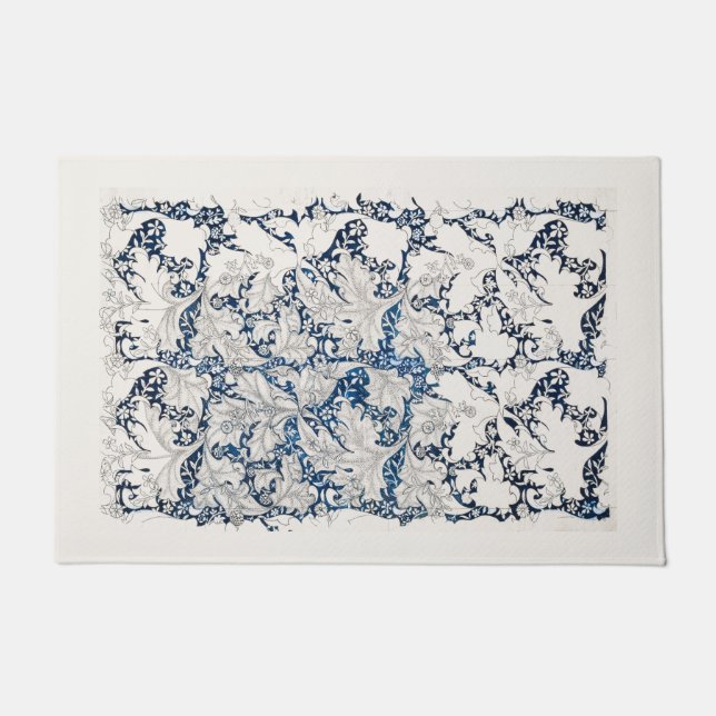 TÜR MAT: WILLIAM MORRIS : WALLFLOWER FUßMATTE (Vorderseite)