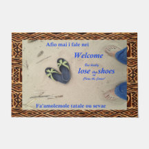 Tür-Matte Samoan Afio MAI /Welcome