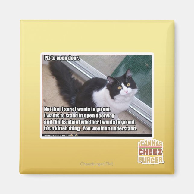 Tür öffnen magnet (Vorne)