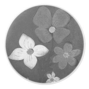 TÜR-PULL-BLUME KERAMIKKNAUF