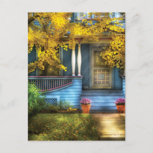 Tür - wunderschöne Viktorianische Postkarte