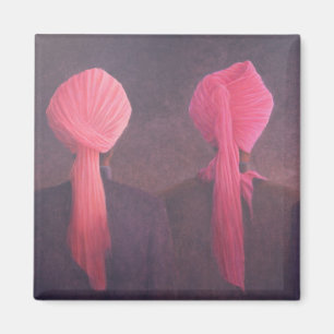 Turban-Triptychon Magnet