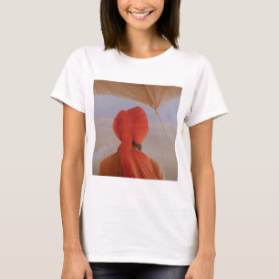 Turbaned backview mit dem Tenting T-Shirt