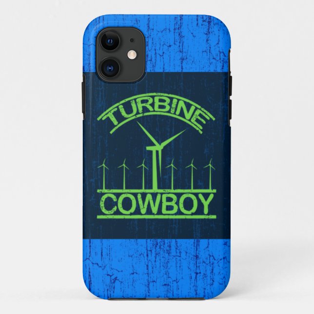 Turbine-Cowboy Case-Mate iPhone Hülle (Rückseite)